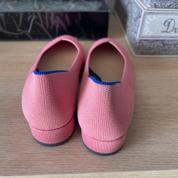 Rothy’s The High Point In Love Insole Tulip Pink Heels Shoes Womens - Picture 6 of 16